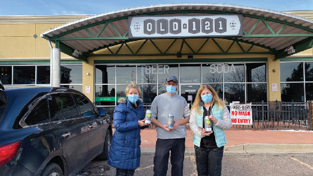 Old 121 Brewhouse is "Filling for the Frontlines"