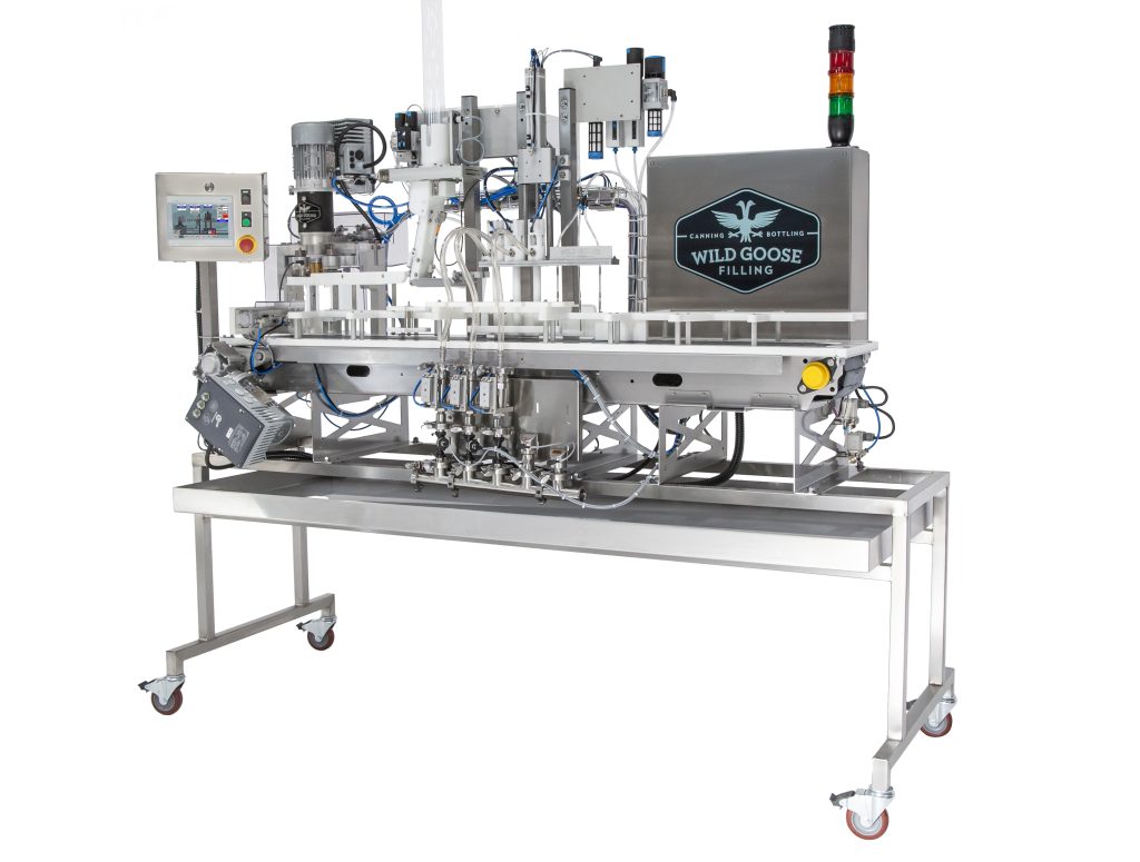 Single Lane Evolution Series 2 Wild Goose Filling Evolution Series WG3 canning line with multiflow fill technology